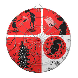 christmas spirit dartboard