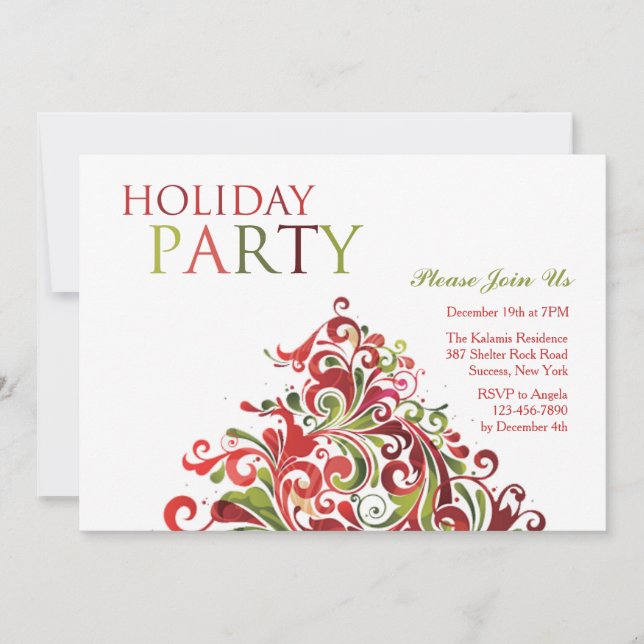 Christmas Spirit Holiday Card (Front)