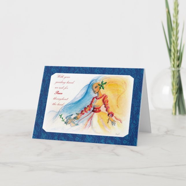 Christmas Spirit Holiday Card (Front)