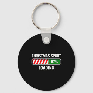 Christmas Spirit Loading 67 Meme Boys Kids Gen Z A Key Ring