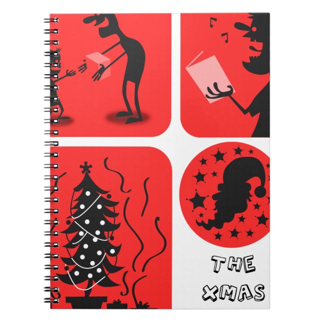 christmas spirit notebook (Front)