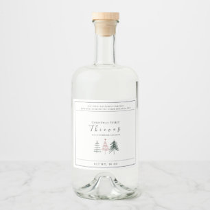 Christmas Spirit Thieves Label