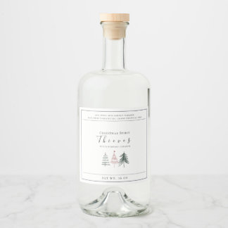 Christmas Spirit Thieves Label