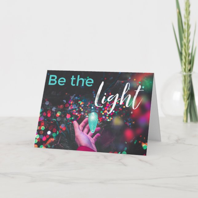 *~* Christmas Spiritual New Age Metaphysical Holiday Card (Front)