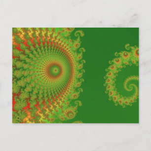 Christmas Spirole Postcard