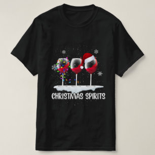 christmas spirts wine T-Shirt