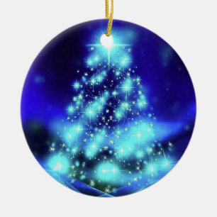 Christmas Splendour  Ceramic Ornament