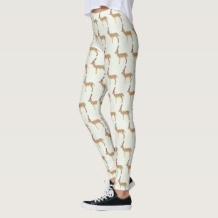 Christmas Springbok Leggings