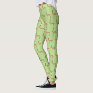 Christmas Springbok Leggings