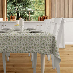 Christmas Spruce Branches Tablecloth