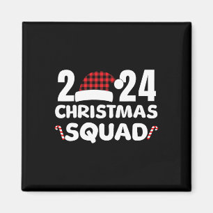 Christmas Squad 2024 Family Group Matching Christm Magnet