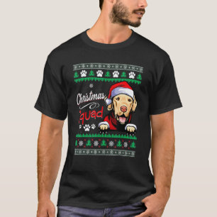 Christmas Squad Chesapeake Bay Retriever Ugly Swea T-Shirt