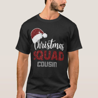 Christmas Squad Cousin Matching Christmas Funny Pa T-Shirt