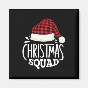 Christmas Squad Family Group Matching Christmas Pa Magnet