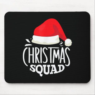 Christmas Squad Family Group Matching Christmas Pa Mouse Pad