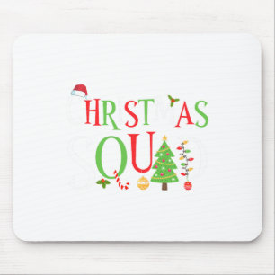 Christmas Squad Family Matching Funny Xmas Mouse Pad