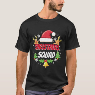 Christmas Squad Family Matching Group Christmas T-Shirt