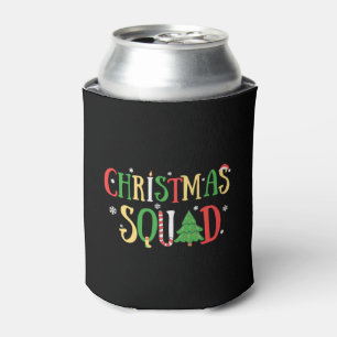 Christmas Squad Funny Xmas Tree Can Cooler