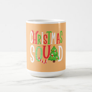 Christmas Squad Funny Xmas Tree Family Matching Coffee Mug