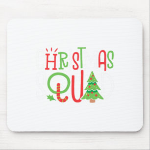 Christmas Squad Funny Xmas Tree Family Matching Pa Mouse Pad