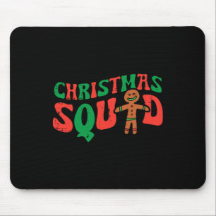 Christmas Squad Gingerbread Xmas Family Crew Men W Mouse Pad