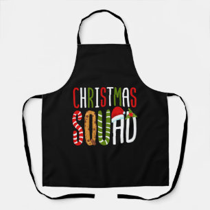 Christmas Squad Matching Family Christmas Baking Apron