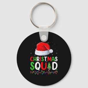 Christmas Squad Matching Family Group Funny Xmas P Key Ring