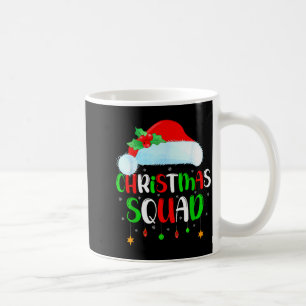 Christmas Squad Matching Family Group Santa Xmas P Coffee Mug