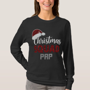 Christmas Squad Pap Matching Christmas Funny Pajam T-Shirt