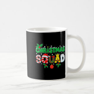 Christmas Squad Santa Dabbing Elf Family Matching Coffee Mug