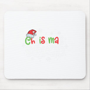 Christmas Squad Santa Family Matching Pyjamas Xmas Mouse Pad
