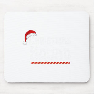 Christmas Squad Santa Family Matching Pyjamas Xmas Mouse Pad