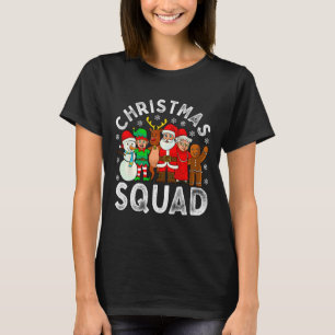 Christmas Squad Santa Family Matching Pyjamas Xmas T-Shirt