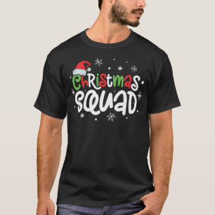 Christmas Squad Santa Family Matching Pyjamas Xmas T-Shirt