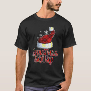 Christmas Squad Shirt Family Pajama Santa Hat Xmas