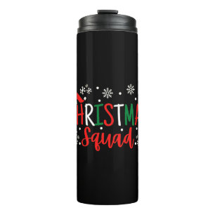 CHRISTMAS SQUAD THERMAL TUMBLER