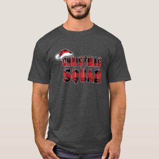 Christmas Squad Winter December Pattern Christmas  T-Shirt