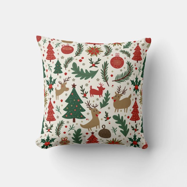 Christmas square cushion (Front)