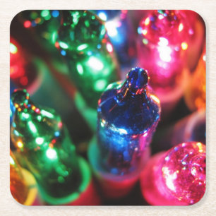 Christmas Square Paper Coaster