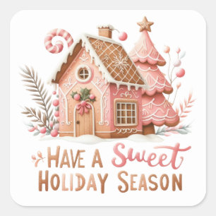 Christmas Square Sticker