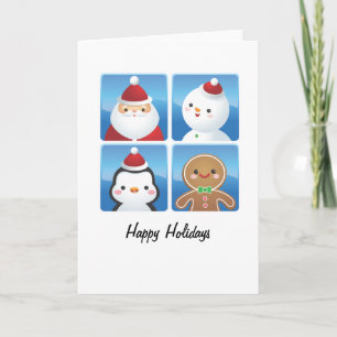Christmas Squares Cards
