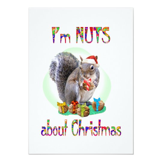 Christmas Squirrel Card