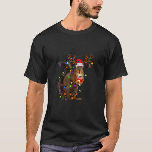 Christmas Squirrel Lights T-Shirt
