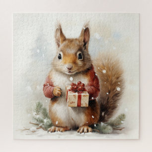 Christmas Squirrel Puzzle