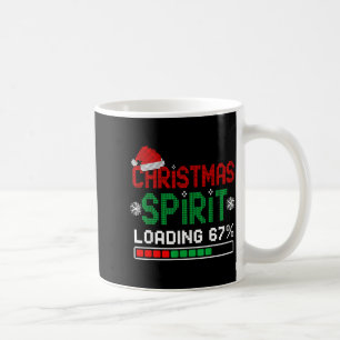 Christmas Srit Loading 67% Funny Six Seven Meme Ge Coffee Mug