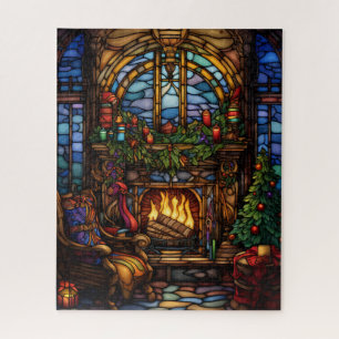 Christmas Stained Glass Puzzle