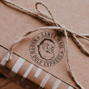 Christmas Stamp Special Delivery Santa Claus