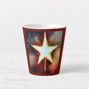 Christmas Star 1 Latte Mug