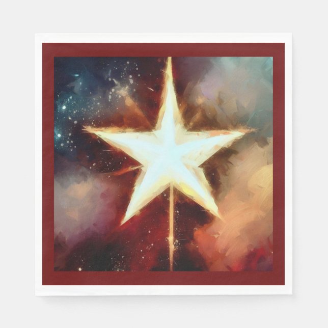 Christmas Star 1 Napkin (Front)