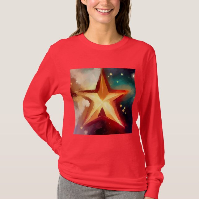 Christmas Star 3 T-Shirt (Front)